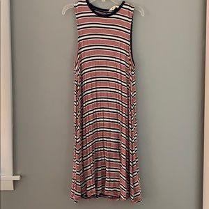 American Eagle Striped Tank Dress